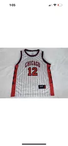 Neu SGA Chicago Bulls Ayo Dosunmu Spieler Trikot Serie SGA 2023-24 Illini Large - Bild 1 von 9