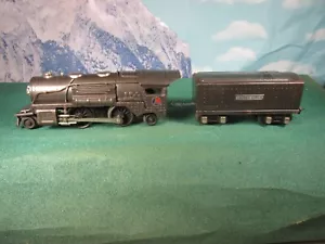 Lionel 259E w/1689T Gum Metal 2-4-2 Mfg. 1933-42 Runs Great - Picture 1 of 12