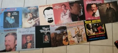 ROGER WHITTAKER 13 LP's See All Photos of Selection Lot Three Are Still Sealed.  - Image 1 of 4