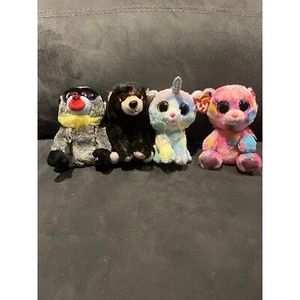 TY Beanie Boos lot of 4- NWT - Picture 1 of 4