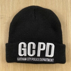 Batman Gorro Hombre Talla Única Negro Gotham City Police Department Gorra - Imagen 1 de 8