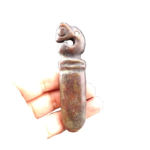 China old jade, Hongshan culture,collectibles,rare pig dragon, pendant Q662 - Picture 1 of 4