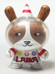 Kidrobot Dunny 3" 2011 Series Aya Kayeda Laika Space Dog Vinyl Art Figure Toy