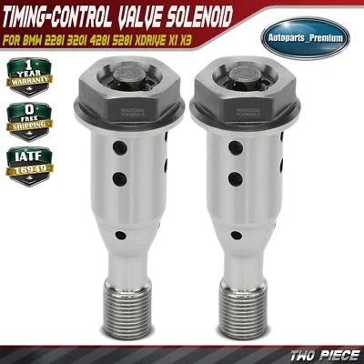 2x Engine Variable Valve Timing (VVT) Oil Control Valve for BMW 228i 320i 528i - Image 1 of 4