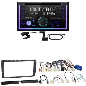 JVC KW-DB95BT Bluetooth Digitalradio USB CD Einbauset für Toyota Hilux ab 2011 - Bild 1 von 1