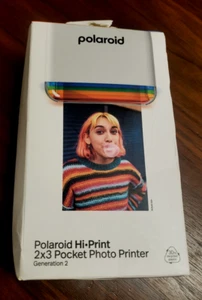 POLAROID 9128 Hi-Print 2x3 Pocket Photo Printer Generation 2 White - Bild 1 von 2