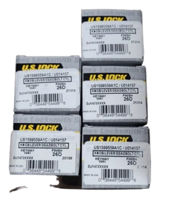 5-PACK US Lock Knob/Deadbolt Cylinder 59A1 Keyway US1599559A1C - Picture 1 of 2