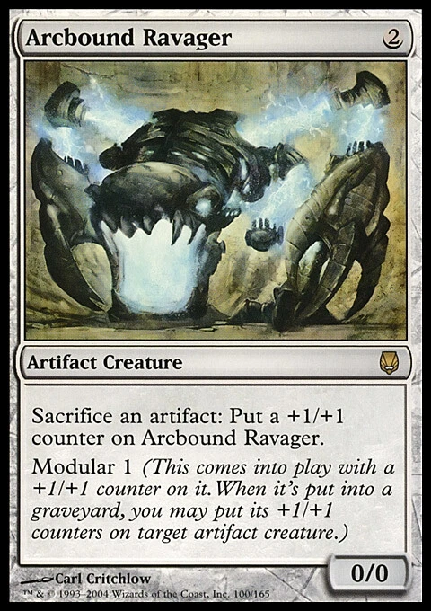 MTG Magic the Gathering Arcbound Ravager (100/165) Darksteel LP - Image 1 of 1