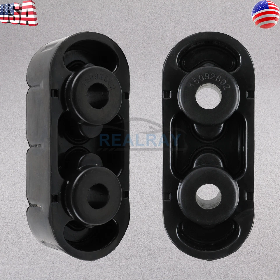 Soporte de montaje aislador de suspensión de escape 2 piezas para GMC Yukon Chevy Tahoe 2000-2017 Foto 1 de 4