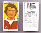 Sun Soccercards 1978 1979 Single Football Player Cards - Various 501 - 600