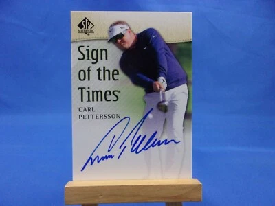 Autógrafo SP Auténtico Golf 2014 Sign of the Times AUTO Carl Pettersson Foto 1 de 2