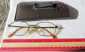 Pair Vintage Eye Glasses & Case - Picture 1 of 16