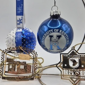 Prendedor brillante de colección University of Kentucky Wildcats Hopkinsville adornos lentejuelas - Imagen 1 de 10
