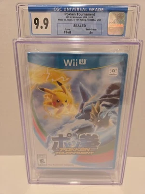 ⚡ Pokkén Tournament (Nintendo Wii U, 2016) | CGC 9.9 A++ - Image 1 of 4