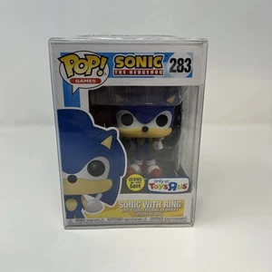Funko Sonic the Hedgehog w/ Ring GITD Toys R Us #283 Box Damage w/ Protector - Picture 1 of 8