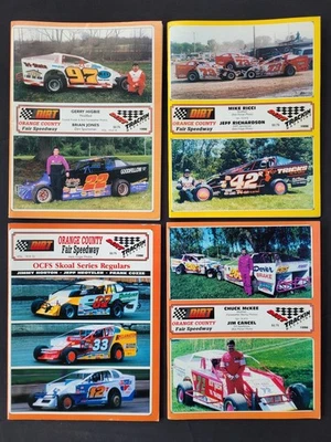 1996 Dirt Trackin' Program, Orange County Fair Speedway (OCFS) Program Lot of 4 - Image 1 of 4