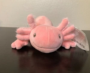 Mary Meyer Smootheez Bubbles rosa Axolotl 7,5 Stofftier - Neu mit Etikett - Bild 1 von 9