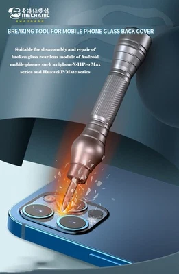Easy BackGlass Breaking Blasting Pen ReWork Tool for iPhone Android iRock UK - Image 1 of 4