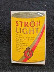 Vintage Stroh Light Sealed Bridge Deck Of Cards Pre-owned/New (JA) - Picture 1 of 6