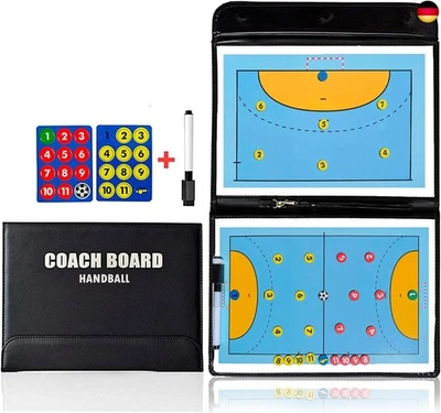 CREADY® Taktikboard Handball | Magnetische Taktiktafel Handball für Trainer | H