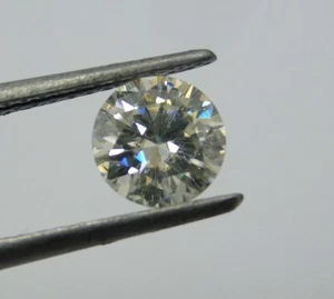 Diamantes CVD cultivados en laboratorio de 0,85 quilates grado M 6 mm diamante suelto redondo O-309 - Imagen 1 de 5