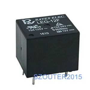 2 PIEZAS RELÉ RAYEX PIERNA-12F 12VDC 15A 5 PINES NUEVO - Imagen 1 de 1