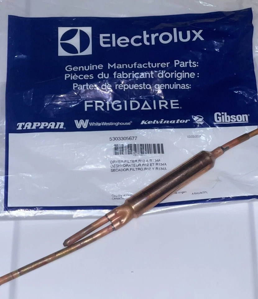 Secador de filtro OEM geladeira 242190205, 297396810, 297396820, 297396860 - Imagem 1 de 1