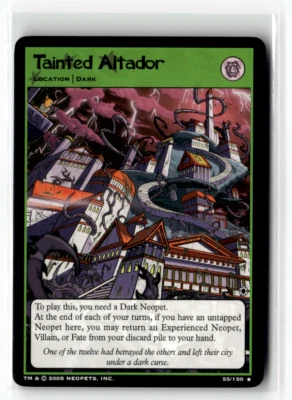 Neopets TCG - Tainted Altador 55/150 - Rare - The Darkest Faerie WOTC - Image 1 of 2