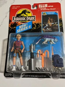 1993 Kenner Jurassic Park Ellie Sattler mit Grappling Hook & Movie Card NEU - RAR - Bild 1 von 2