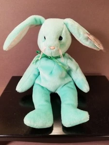 Hippity Bunnies - 1996 - PE - Multi Tag Errors - TY Beanie Baby mit Etikett  - Bild 1 von 8