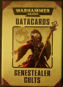 Warhammer 40k Genestealer Cults Datacards NUEVOS Juegos Workshop GW 40000 - Imagen 1 de 1