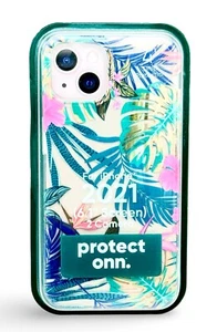 Protect Onn Tropical Design Gel iPhone 13 Case Brand New in Original Packaging - Picture 1 of 2