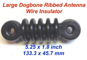 Taurus Large Dogbone (Dog Bone) Ribbed Antenna Wire Insulator - Free Shipping - Picture 1 of 2