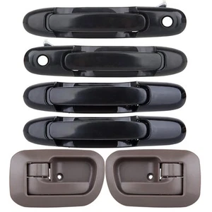 6Pcs For 98-03 Toyota Sienna Outside Outer Inner Inside Left Right Door handles - Picture 1 of 12