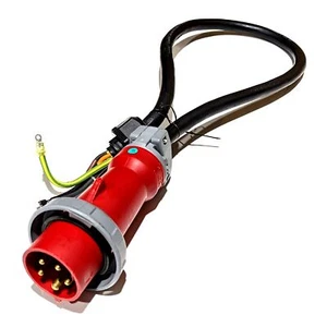 Hubbell 520P6W IEC 60309 Spina impermeabile 20 A con 4 poli 5 fili - Foto 1 di 4