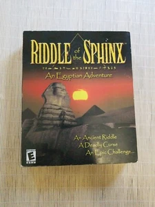 Riddle of the Sphinx: an Egyptian Adventure - PC BIG BOX, Win 95/95/M, MAC PPC - Picture 1 of 10