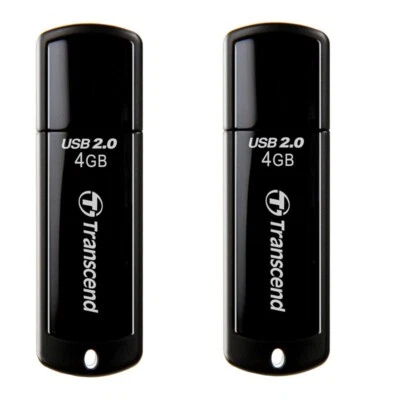 2 Pk Transcend USB 4GB Jetflash 350 2.0 памяти флэш-ручка флэш-накопитель - Изображение 1 из 4