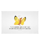 50 x 100 Handtuch Schmetterling Zitronenfalter - Geschenk Baby gute Laune gro