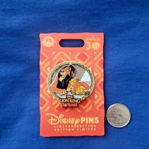Disney Parks König der Löwen 30th Anniversary Simba & Scar Pin 2024 LE 4000 - Bild 1 von 2