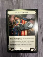 Diamond Hands  - Cold Foil - Flesh and Blood - LSS008 - Promo Rudy Card - NM FAB