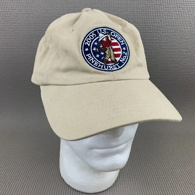 USGA Men's Pinehurst No. 2 2005 U.S. Open Strapback Golf Hat Cap One Size NEW - Image 1 of 4