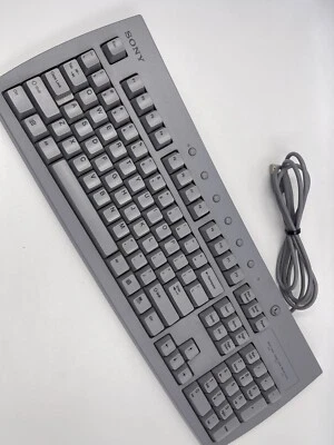 Vintage Genuine Sony  Wired Keyboard KU9855  - Image 1 of 4