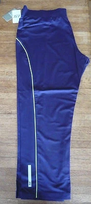 Novo...Calça Capri Feminina de Corrida Cauda- Recife Roxo...Tamanho P (4-6) - Imagem 1 de 3