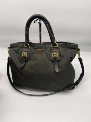 PRADA 2 Way Nylon/Leather Satchel Bag - Image 1 of 4