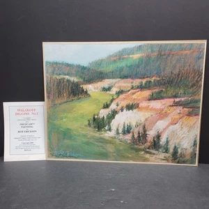 Reif Erickson - Malakoff Diggins No. 1 - Signed Print Nevada City California - Picture 1 of 9