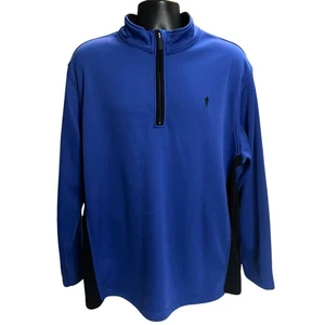 Payne Stewart Legacy XL Men’s 1/4 Zip Pullover – Blue Golf Sweater – Performance - Picture 1 of 15