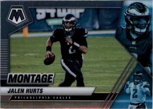 2021 Panini Mosaic Montage #9 Jalen Hurts - FB - Picture 1 of 2