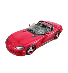 Vintage Bburago Dodge Viper RT/10 1992 1:18 Red Diecast Model Car Italy - Picture 1 of 6