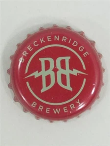 Bottle Cap Crown Red Breckenridge Brewery Colorado Beer Brewing Company - Picture 1 of 2