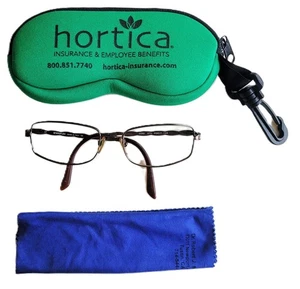 SFEROFLEX 2495 273 BRILLENGESTELL 53-17-135 DARK CHOKOLATE MIT ETUI + TUCH ITALY - Bild 1 von 8